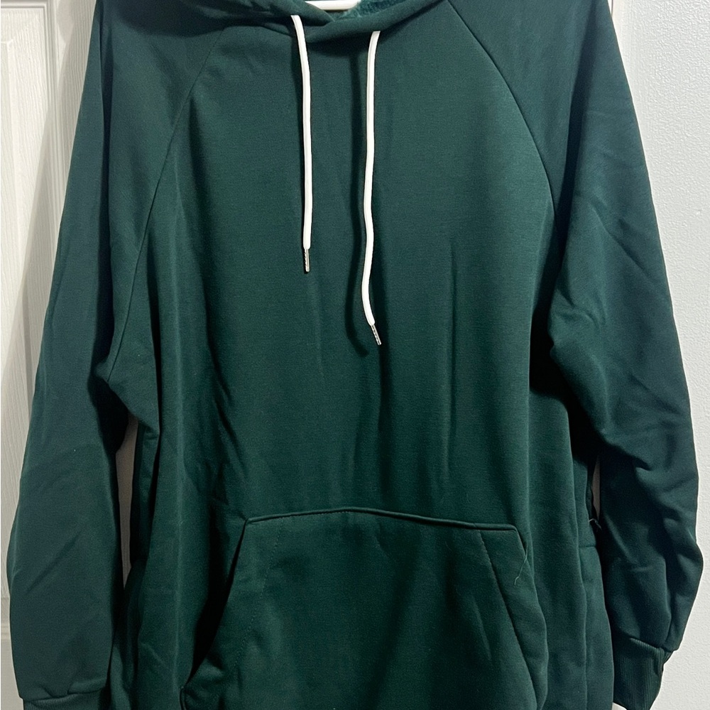 Warmy Hoodie- Green